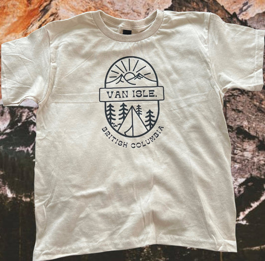 Kids/Youth Vintage Camping Tee